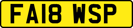 FA18WSP