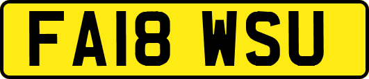 FA18WSU