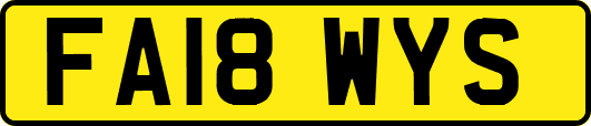 FA18WYS