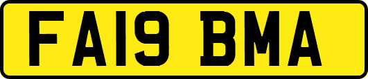 FA19BMA