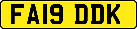 FA19DDK