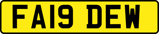 FA19DEW