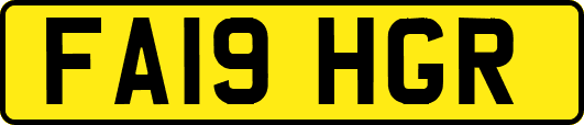 FA19HGR