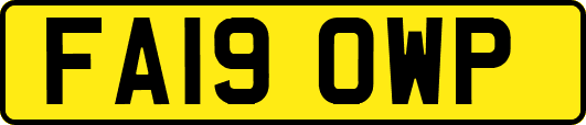 FA19OWP