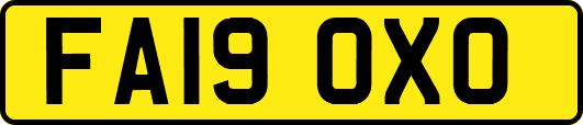 FA19OXO