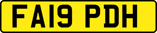 FA19PDH