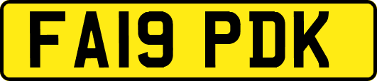 FA19PDK