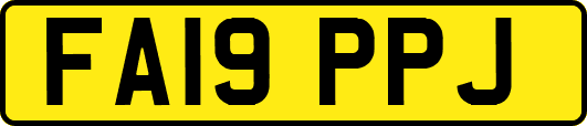 FA19PPJ