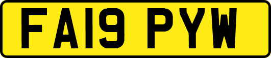 FA19PYW