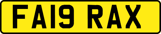 FA19RAX