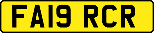 FA19RCR