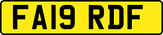 FA19RDF