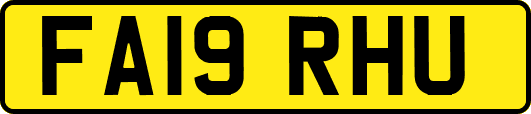 FA19RHU