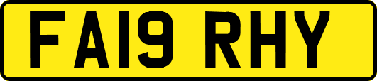 FA19RHY