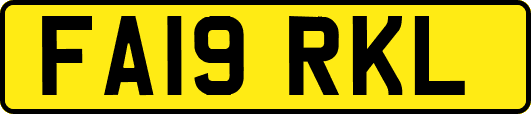 FA19RKL