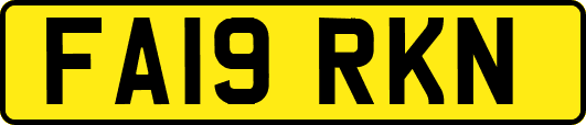 FA19RKN