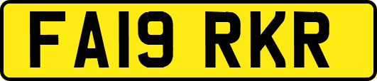 FA19RKR