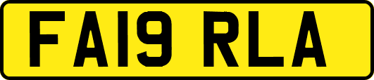 FA19RLA