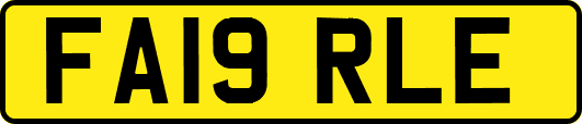 FA19RLE