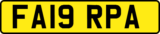 FA19RPA