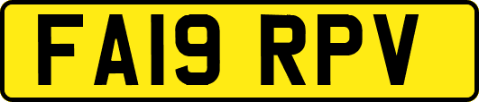 FA19RPV