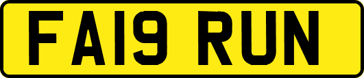 FA19RUN