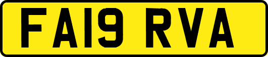 FA19RVA