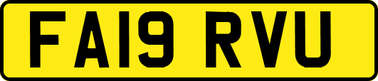 FA19RVU