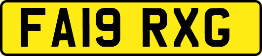 FA19RXG