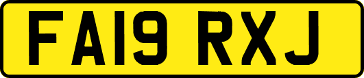 FA19RXJ