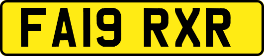 FA19RXR