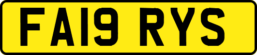 FA19RYS