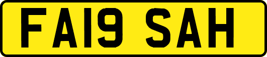 FA19SAH