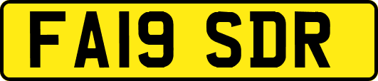 FA19SDR