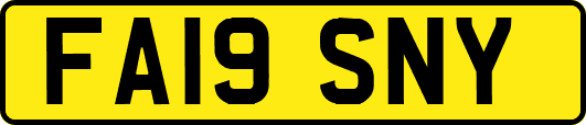 FA19SNY