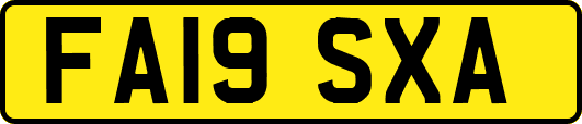 FA19SXA