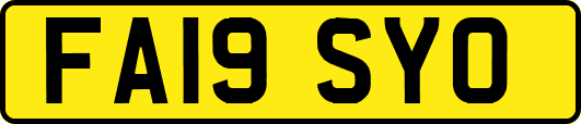 FA19SYO