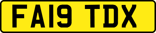 FA19TDX