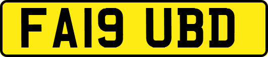 FA19UBD