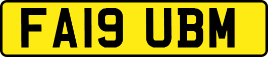 FA19UBM