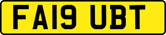 FA19UBT