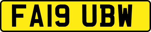 FA19UBW