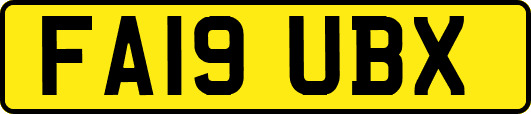 FA19UBX