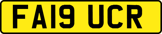 FA19UCR