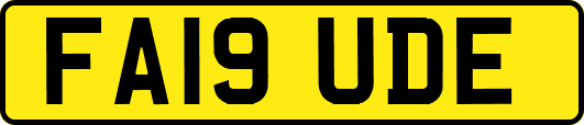 FA19UDE