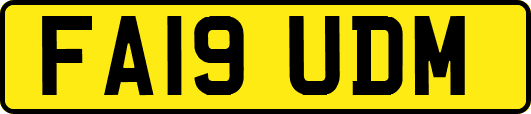 FA19UDM