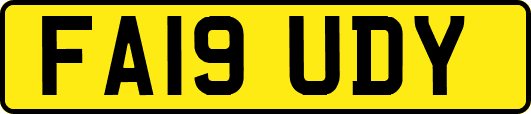 FA19UDY