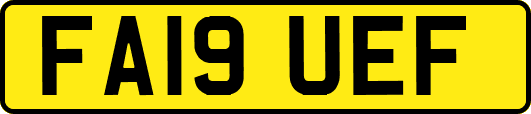 FA19UEF