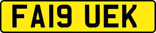 FA19UEK