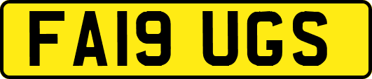 FA19UGS